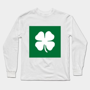 Four-Leaf Clover Long Sleeve T-Shirt